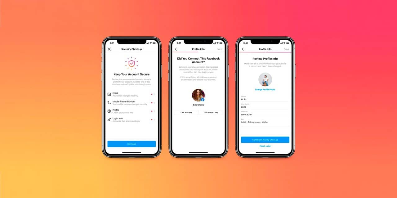 Instagram testa medidas de segurança