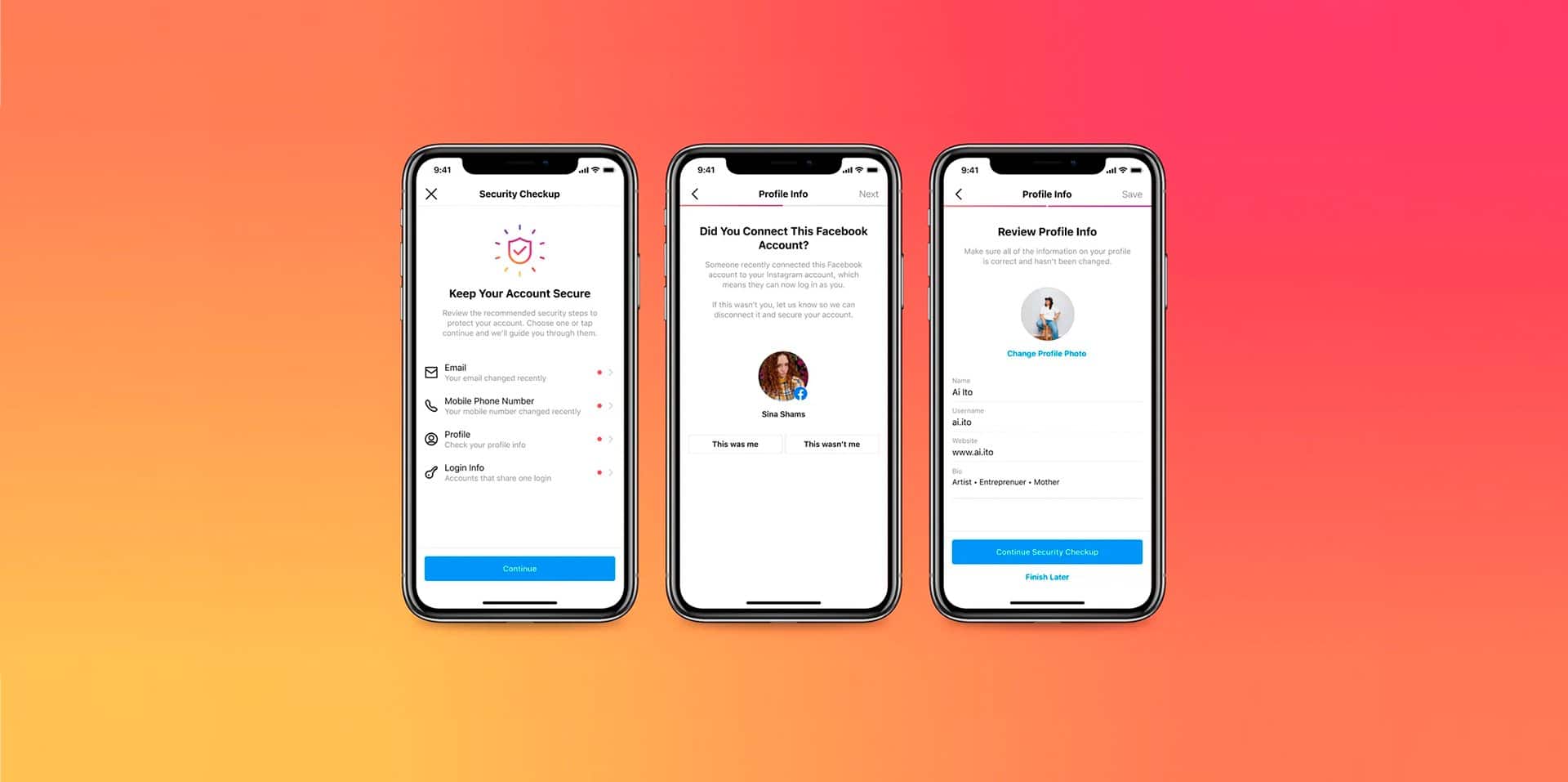 Instagram testa medidas de segurança