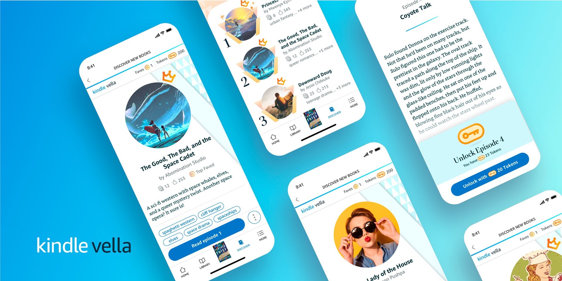 Kindle Vella, plataforma de autopublicação da Amazon