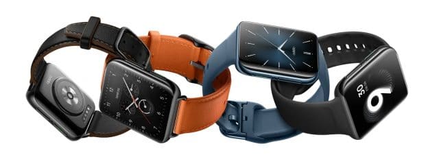 quatro smartwatches da Oppo