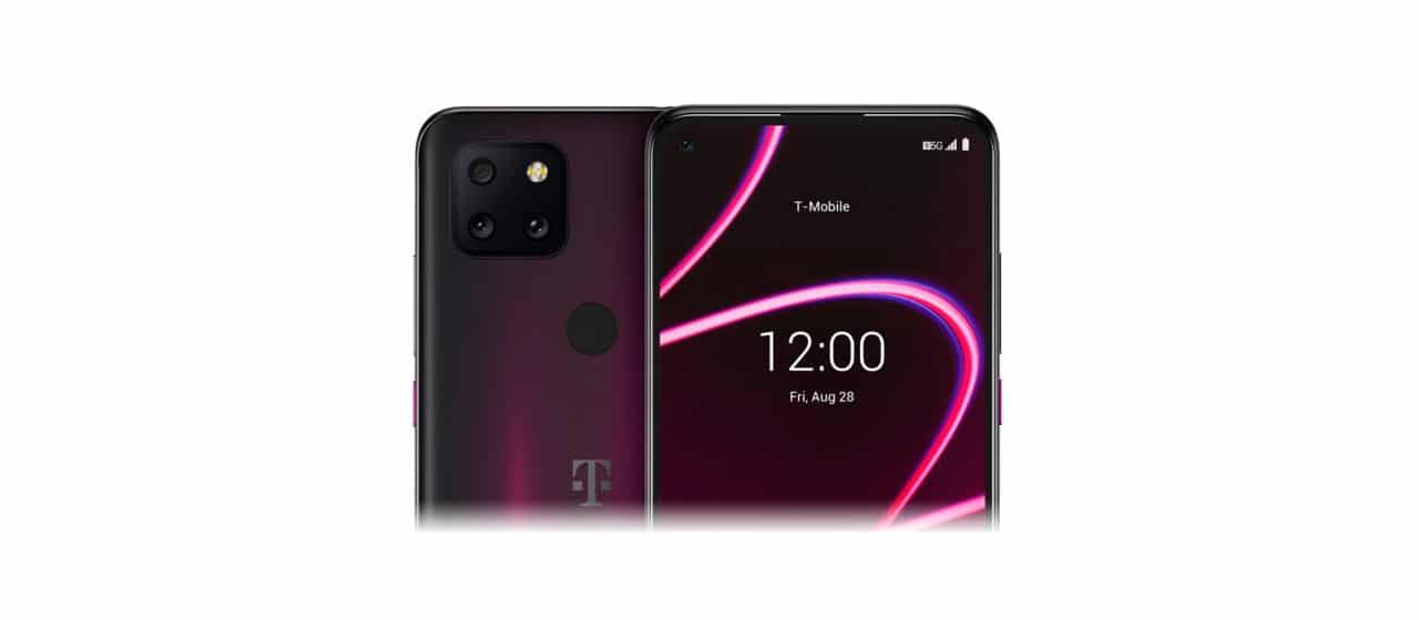 Imagem mostra design do Revvl V Plus 5G, lançado pela T-Mobile