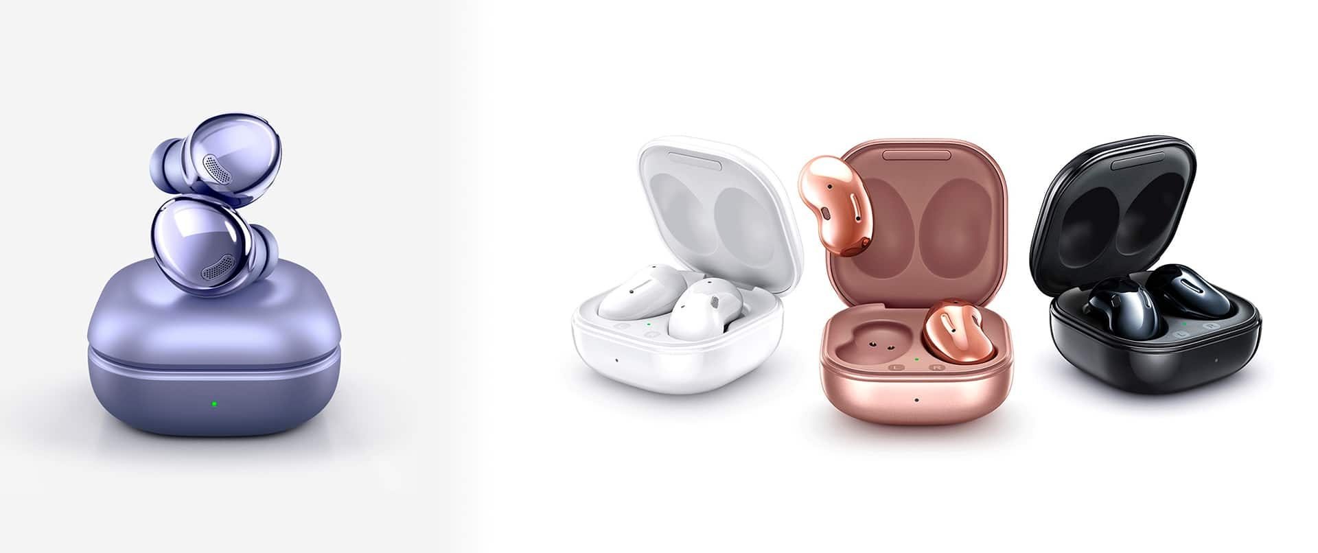 Fones Galaxy Buds Pro e Galaxy Buds Live