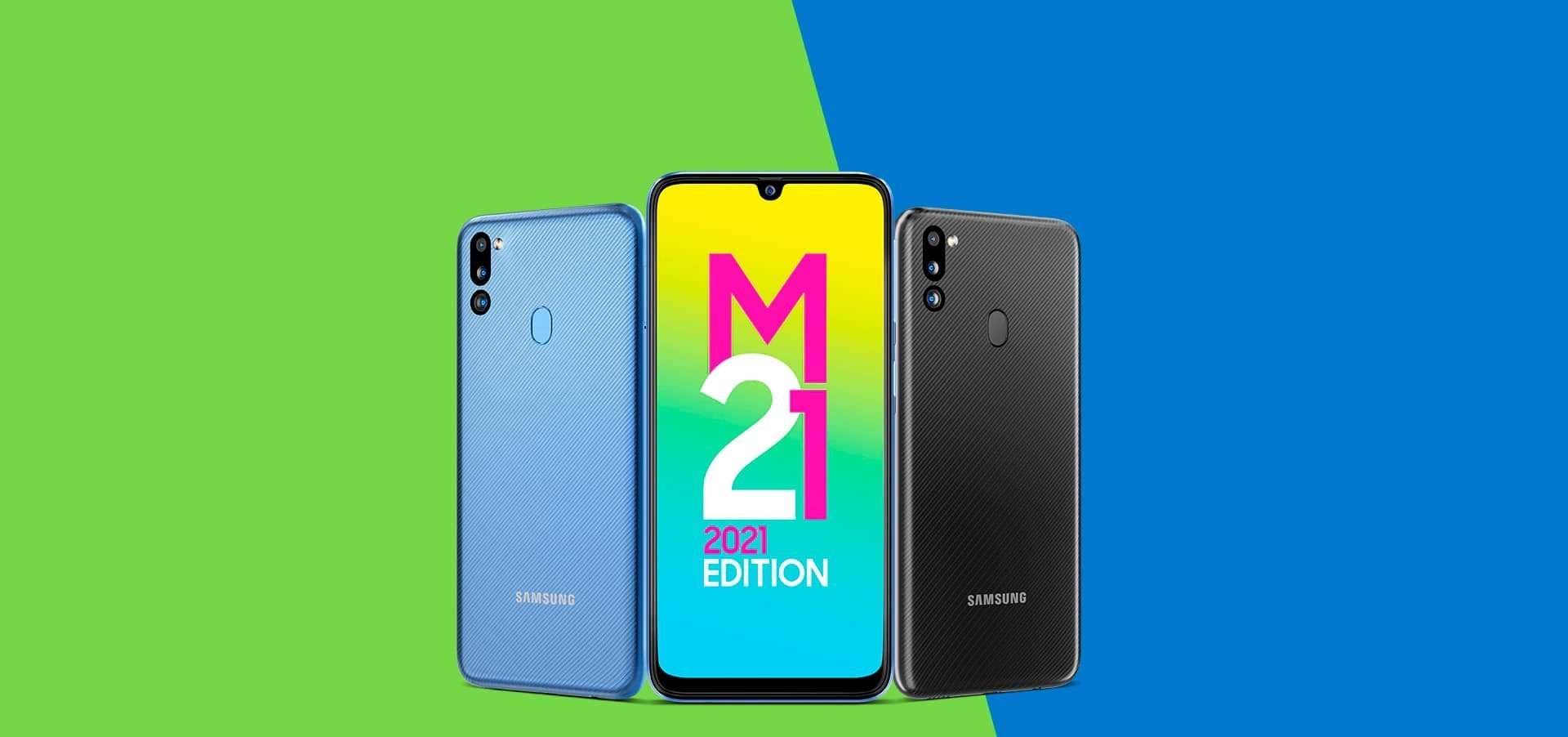 Galaxy M21, um dos lançamentos da Samsung na Índia