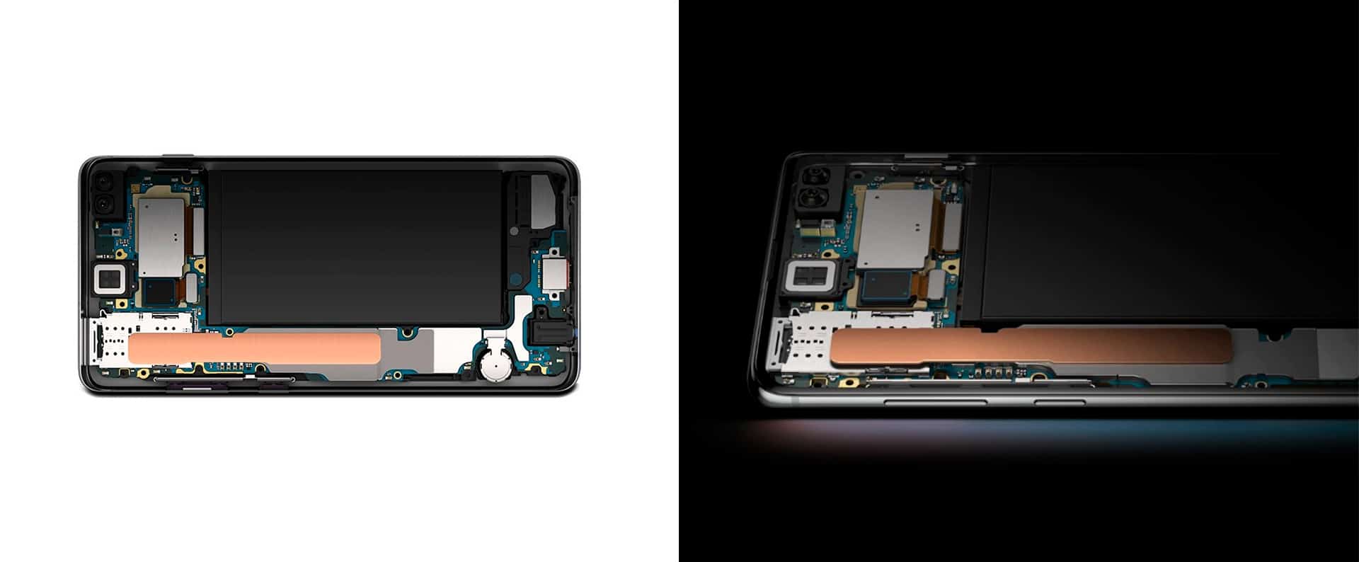 Câmera de vapor do Galaxy S10