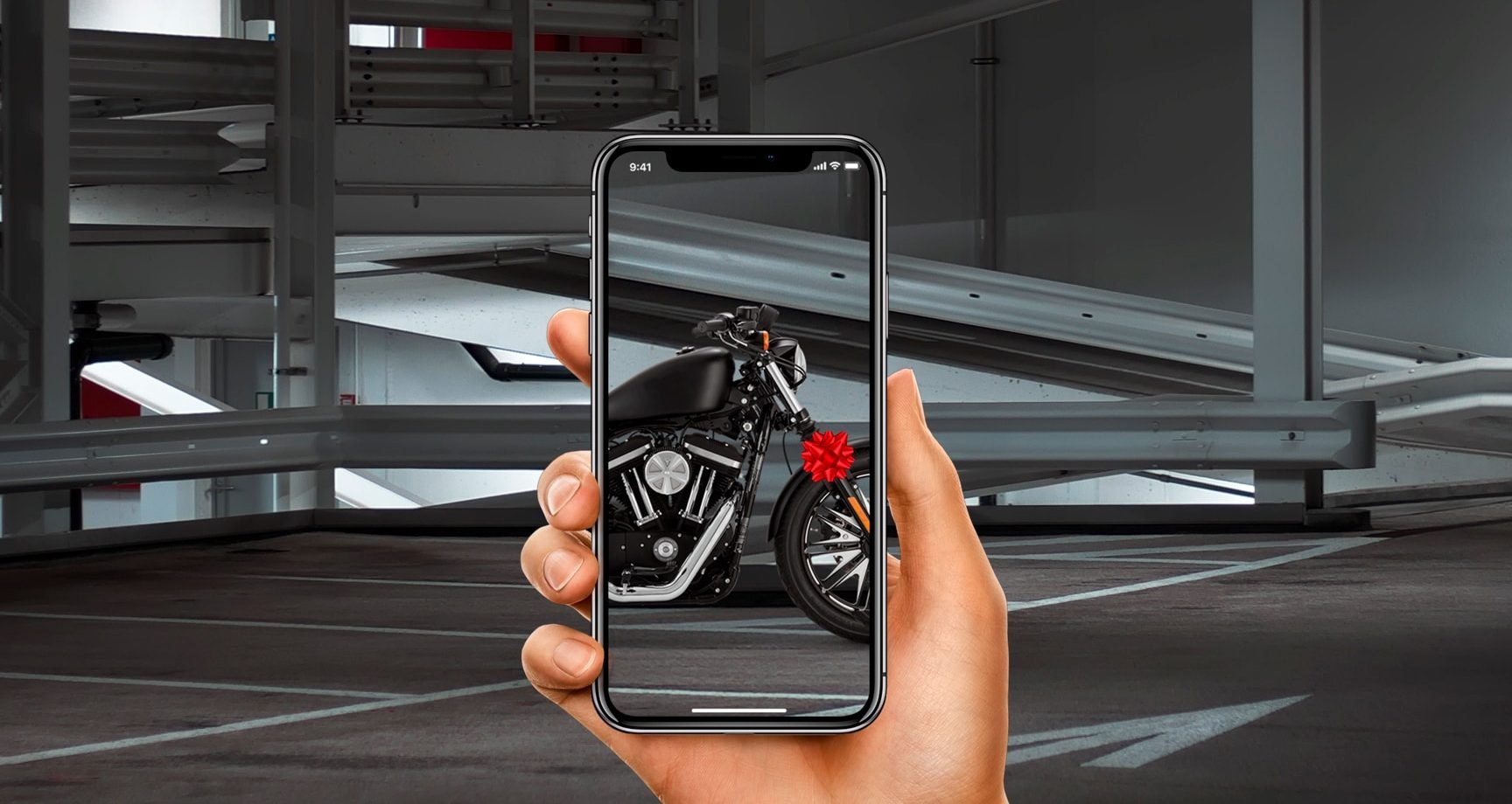 Tela de celular com realidade aumentada da Vertebrae