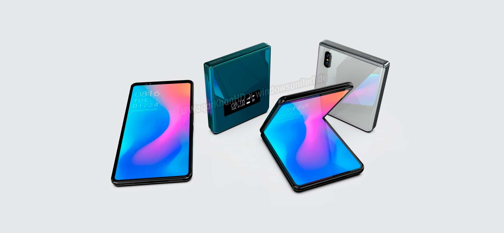 Clamshell dobrável Xiaomi Flip aparece em patente na China Vida Celular