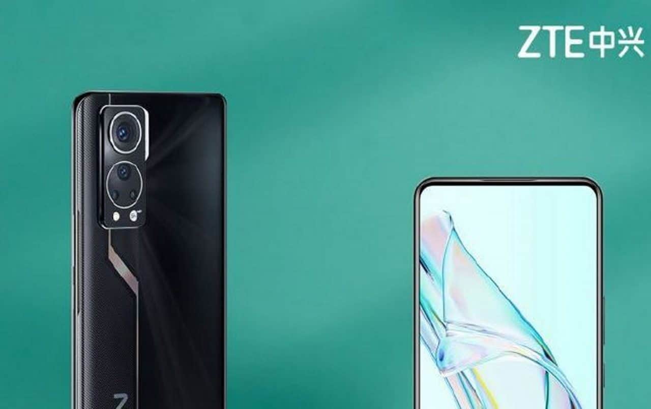 Imagem mostra o ZTE Axon 30, celular que terá segunda geração de câmera sob o display