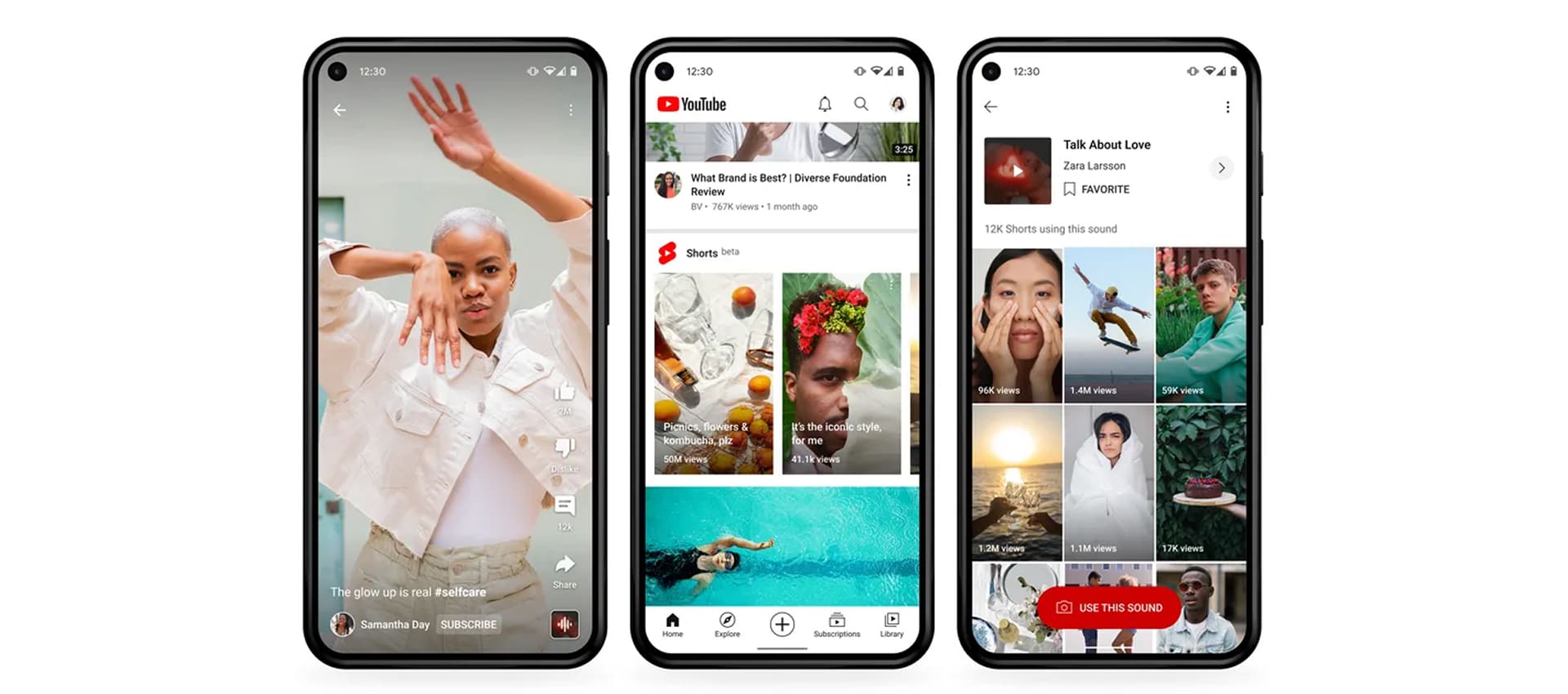 Ferramenta Shorts do YouTube