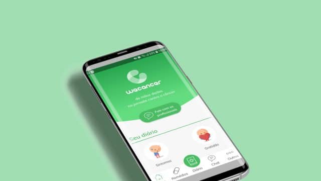 tela do app para monitorar paciente a distância