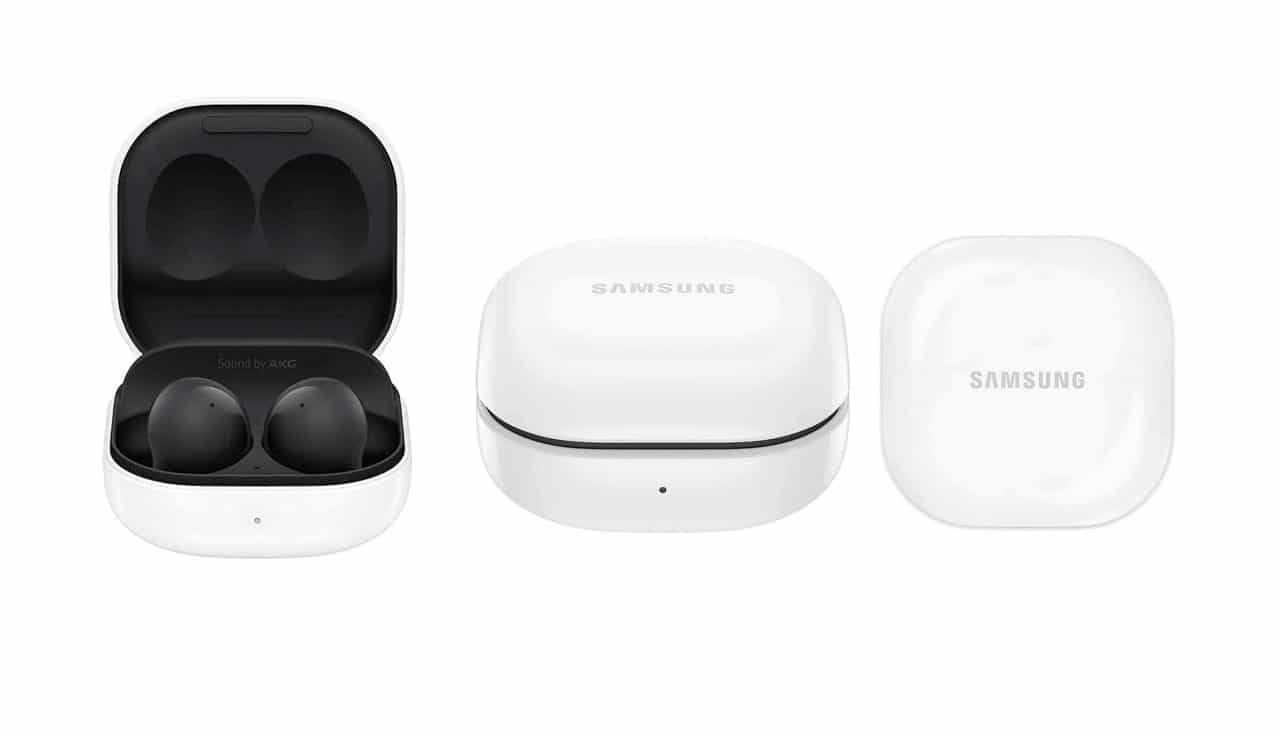 Imagem mostra os Galaxy Buds 2 Noir, vazados no site da Amazon na França