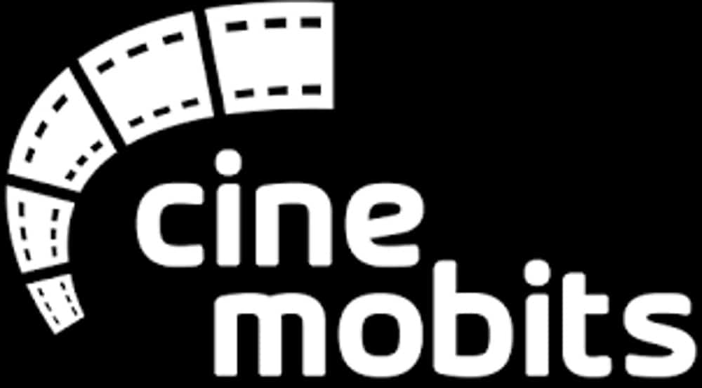 Imagem mostra logo do app Cine Mobits