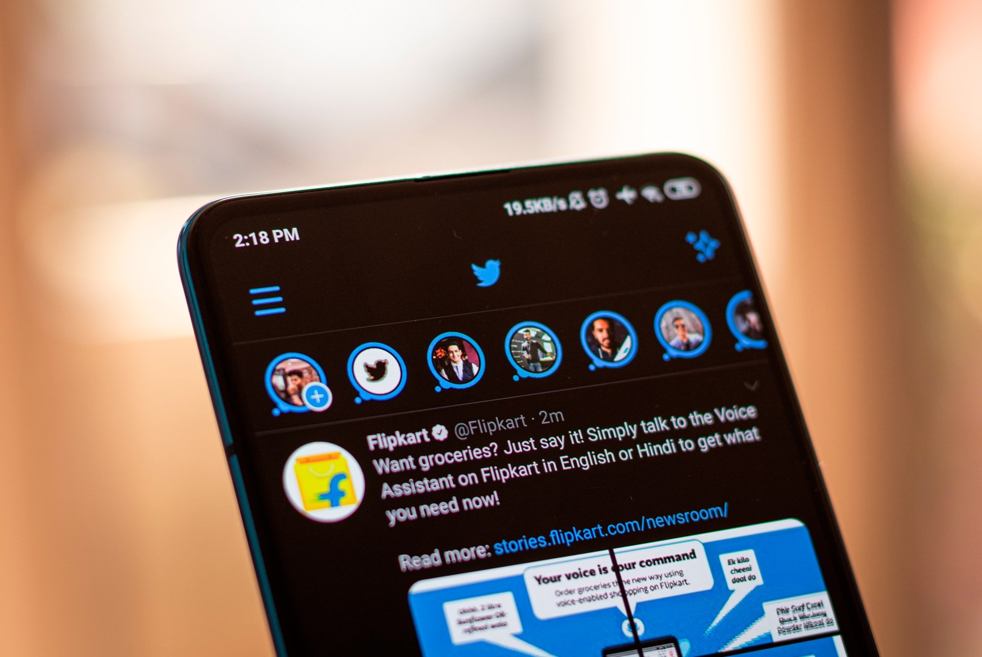 Barra dos Fleets (encerrados hoje) só aparecerá quando um Spaces for iniciado