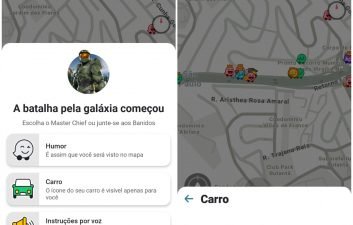 Atualização do Waze oferece carros de Halo – Ghost e Warthog – nos mapas