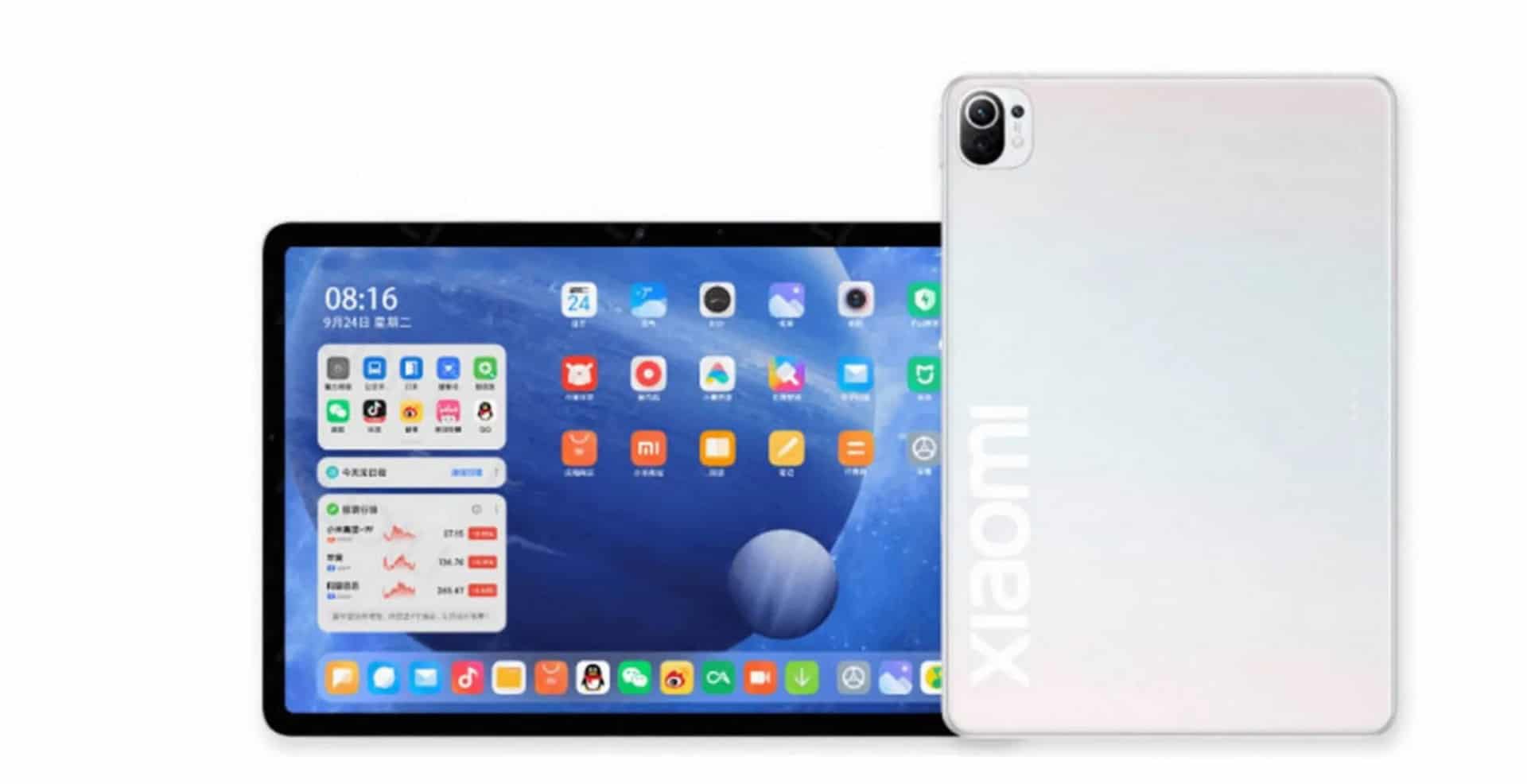 Imagem mostra supostos tablets da série Mi Pad 5, que serão lançados em evento oficial da Xiaomi