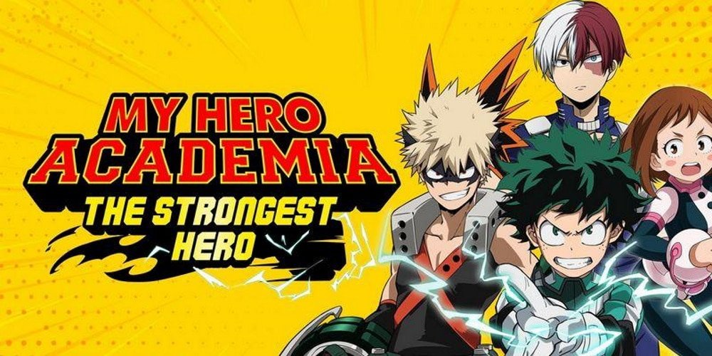 Imagem mostra capa do anime My Hero Academia
