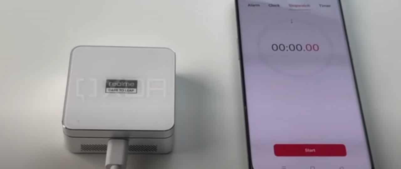 Imagem mostra carregador MagDart, que será lançado neste dia 3 de agosto pela Realme
