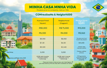 Compare Preços e Metragem no Minha Casa Minha Vida