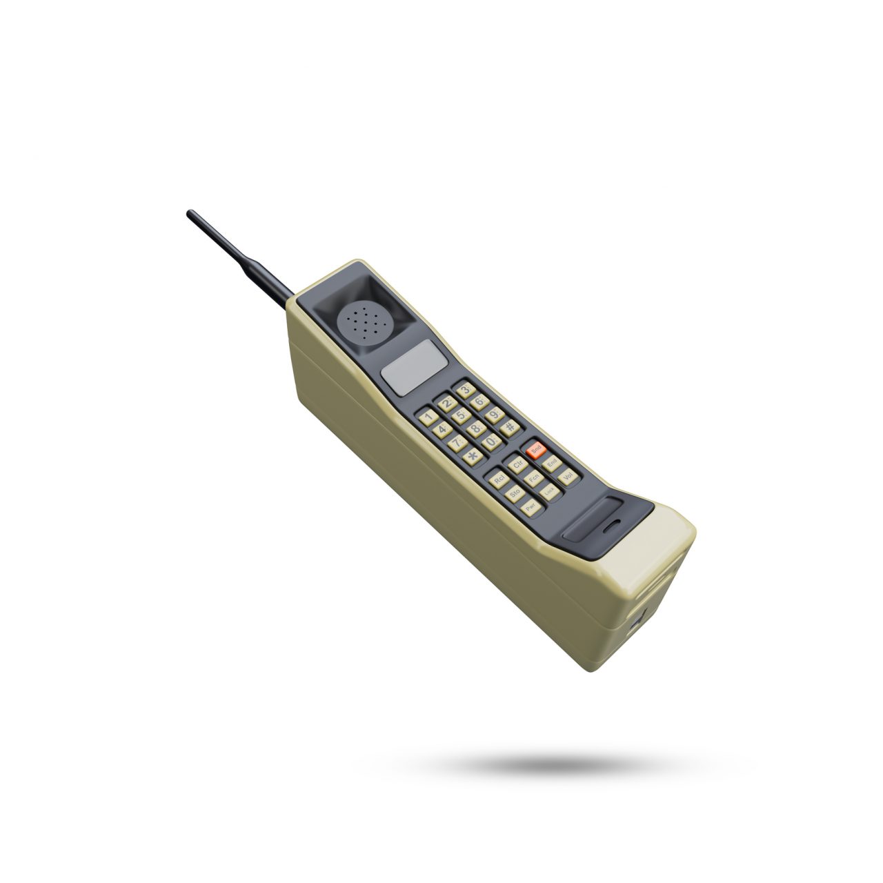 Motorola DynaTAC 8000X Celular Antigo. Primeiro celular do mundo